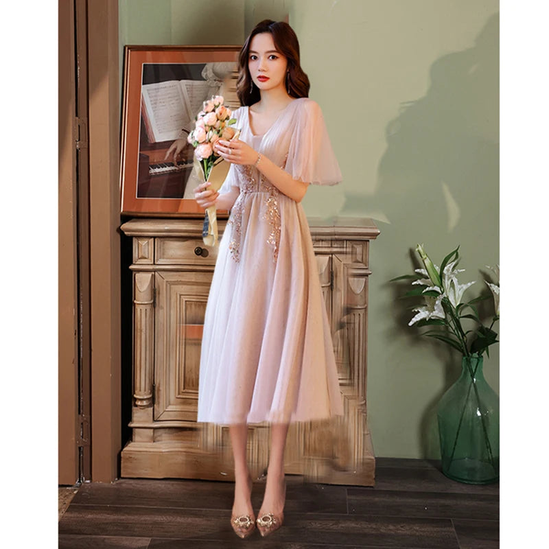 embellished bridesmaid maxi dress Coast Women's Embellished Artwork Long Sleeve Tiered Bridesmaid Maxi Dress in Dusty Rose | Size: 6