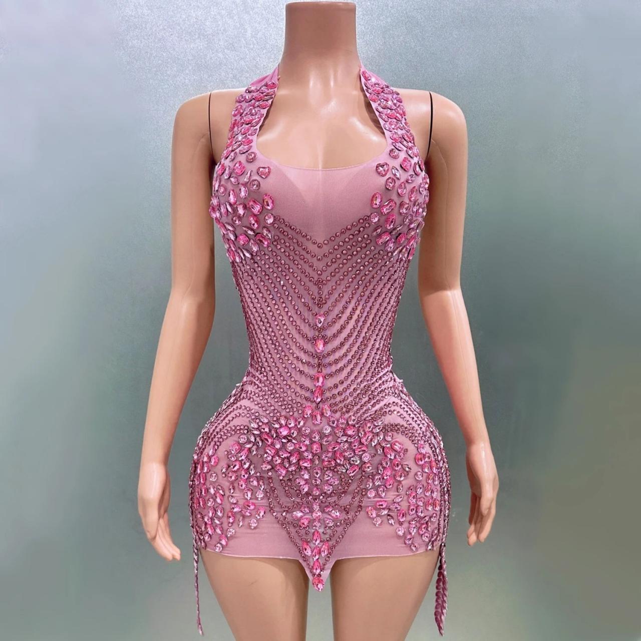 strapless open back dress Bree Dress // Electric Fuchsia – Young Fabulous & Broke main image 0
