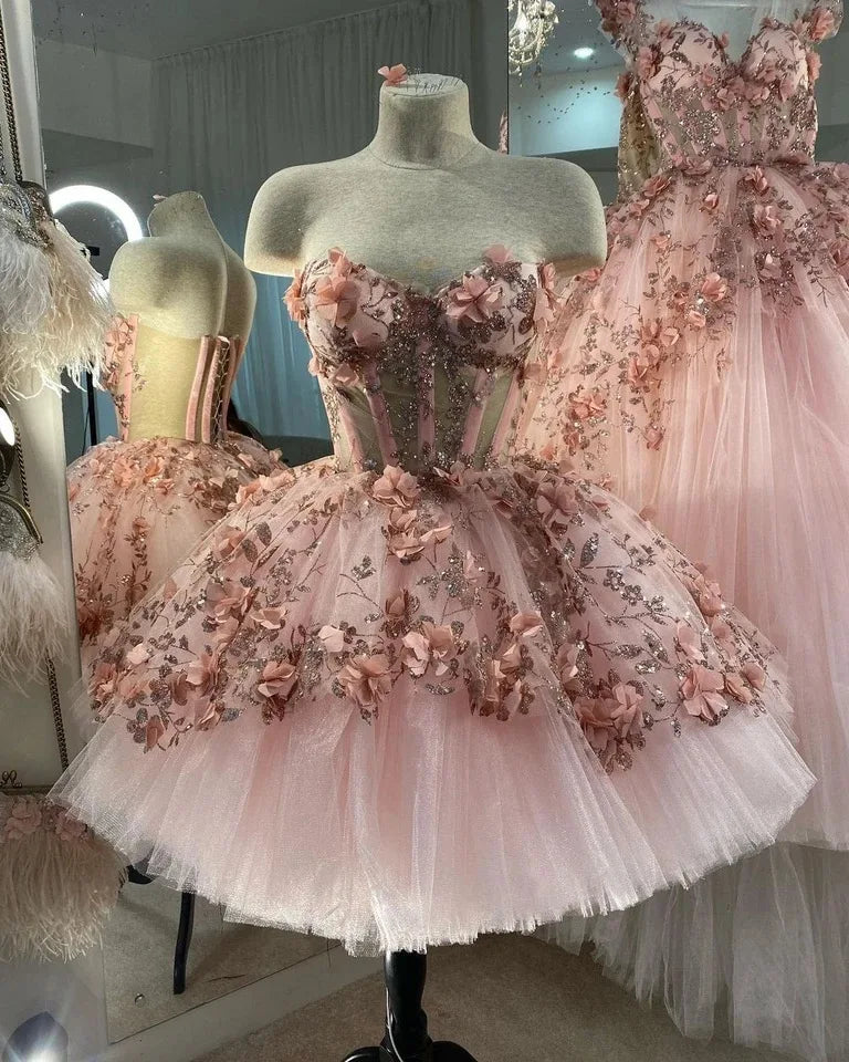 Basix floral embellished ball gown cheap