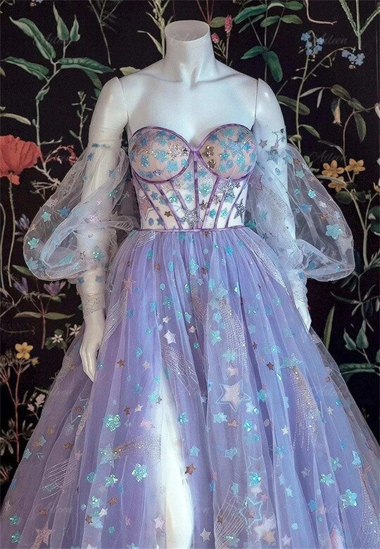 sachin and babi light blue dress Prom & Evening Dresses main image 0