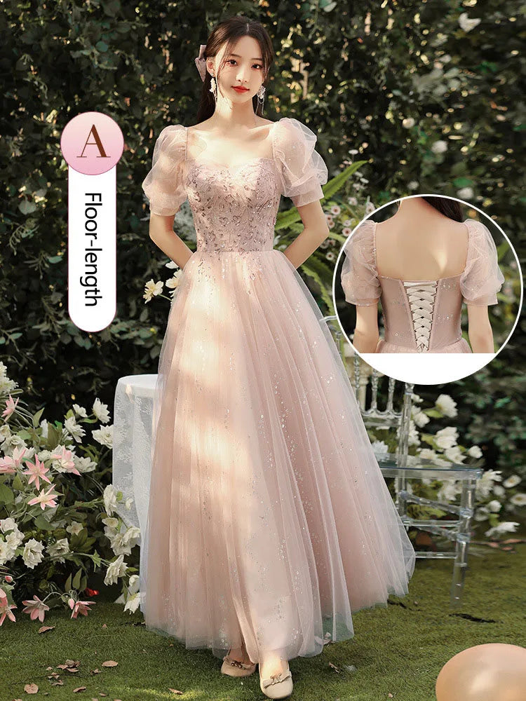 pink prom dress corset Strapless with Handmade Beading Bodice and High Size:16AUS collection: INFLUENCER PICKS The Perfect Nail Polish