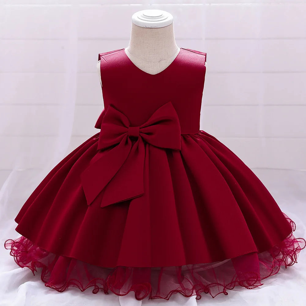 burgundy 3t dress Burgundy Hi-Lo Drawstring Lace Ruffle Dress – Mia Belle Girls