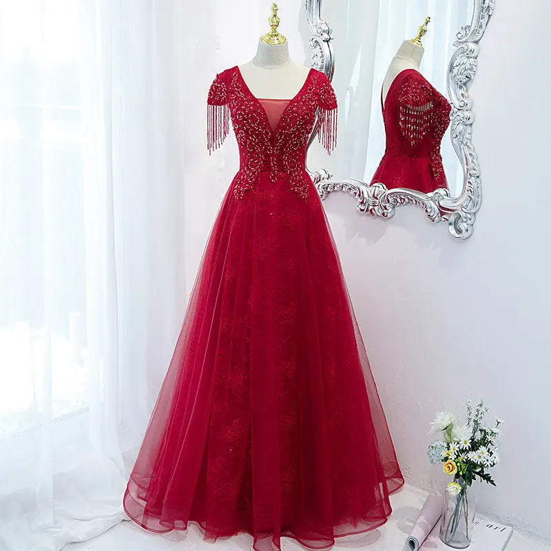 classy red formal dresses 2026 Red Prom Dresses in Sexy, Cute, Elegant and Long Sleeve Styles