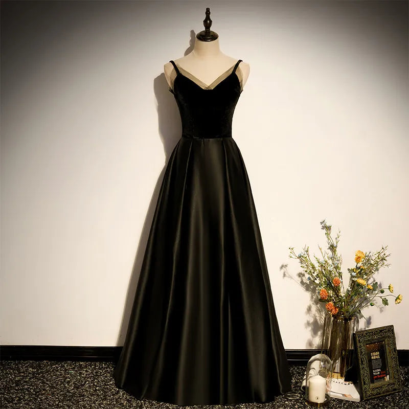 yiiya black evening dress CUTURRAH DRESS US 4 / UK 8 / Red/Maroon main image 1