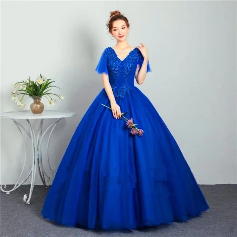 elegant sapphire dress Isadora™ main image 1