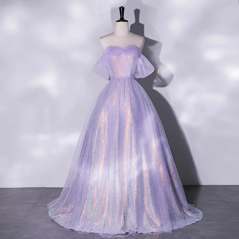 lavender gowns & formal dresses La Femme Dress 32288 main image 0