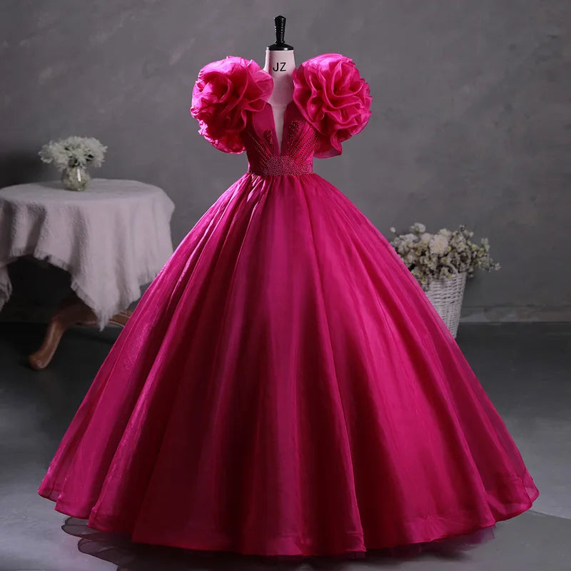 preppy hot pink dress Sexy Mermaid Long Hot Pink Prom Dress 22th Birthday Outfits P2118 –  PreppyDress